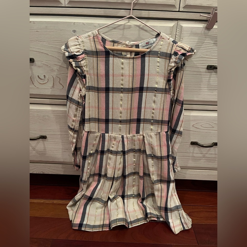 Vineyard Vines flannel plaid dress